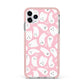 Pink Ghost iPhone 11 Pro Max Impact Pink Edge Case