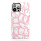 Pink Ghost iPhone 13 Pro Max Full Wrap 3D Tough Case