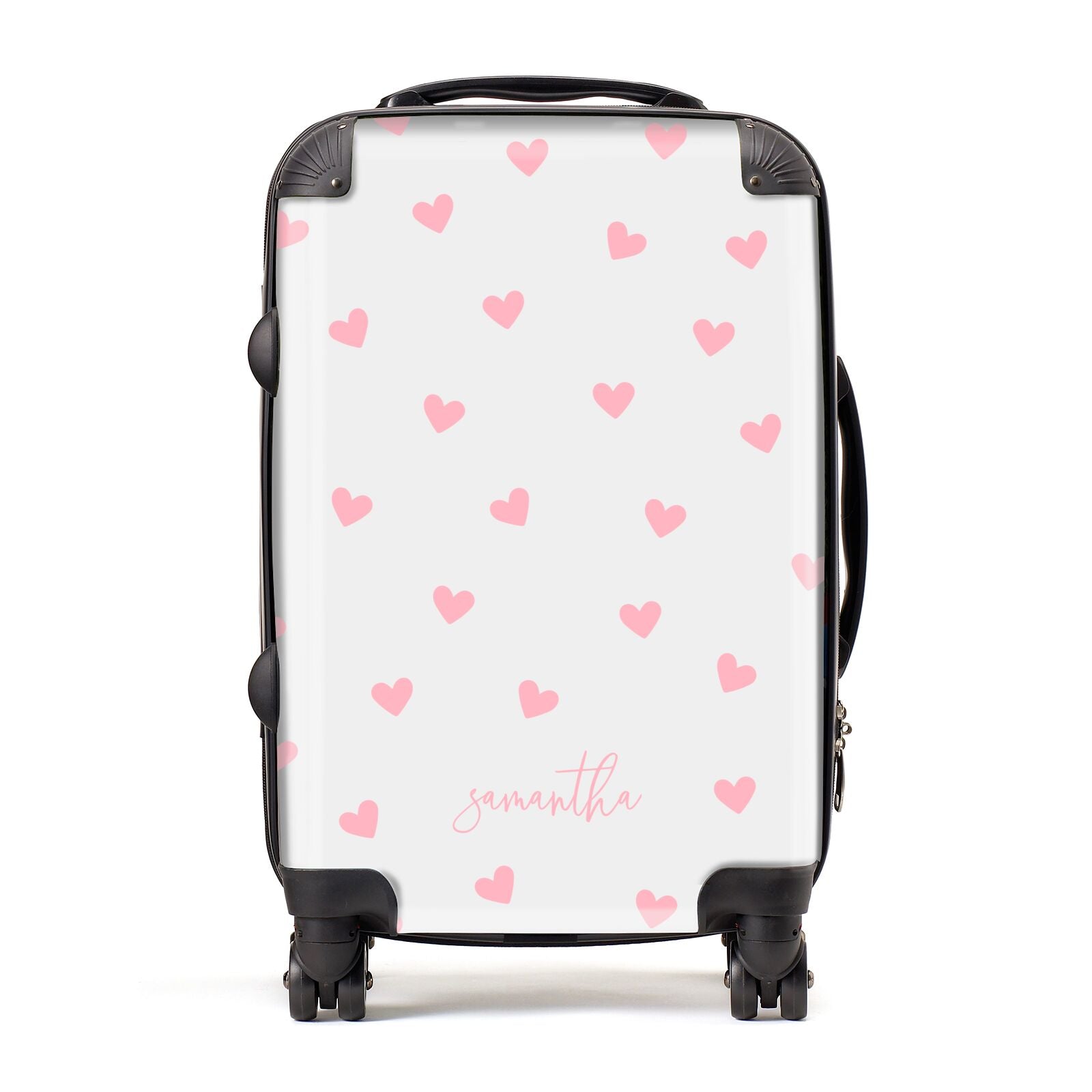 Heart Luggage Tag - Personalized Hot Stamp – Kimmy Luxe Dolls LLC