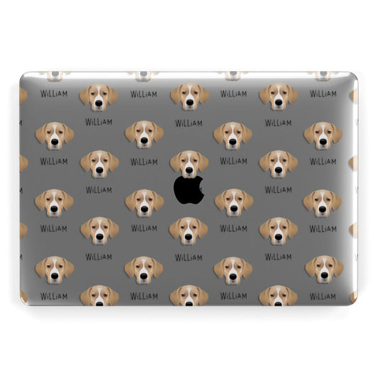 Portuguese Pointer Icon with Name Apple MacBook Case