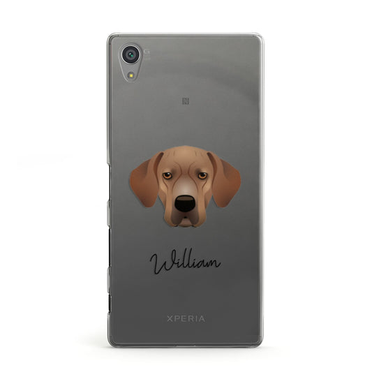 Portuguese Pointer Personalised Sony Xperia Case
