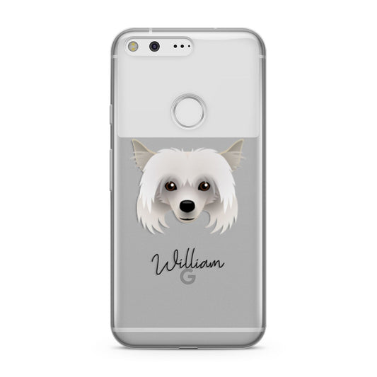 Powderpuff Chinese Crested Personalised Google Pixel Case
