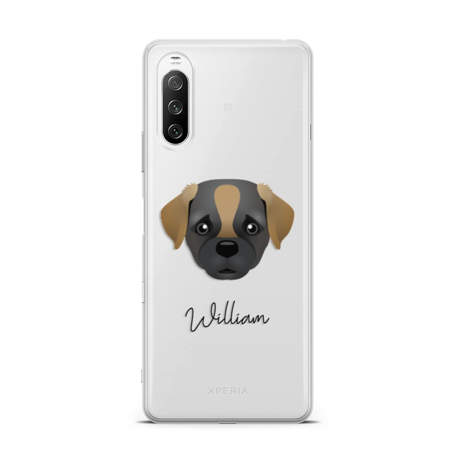 Pugapoo Personalised Sony Xperia 10 III Case