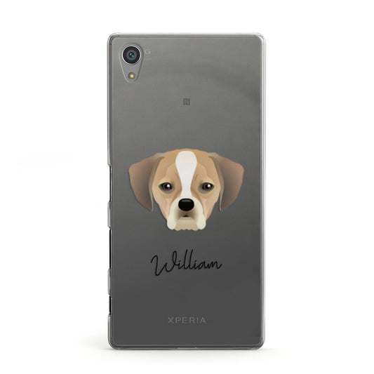 Puggle Personalised Sony Xperia Case