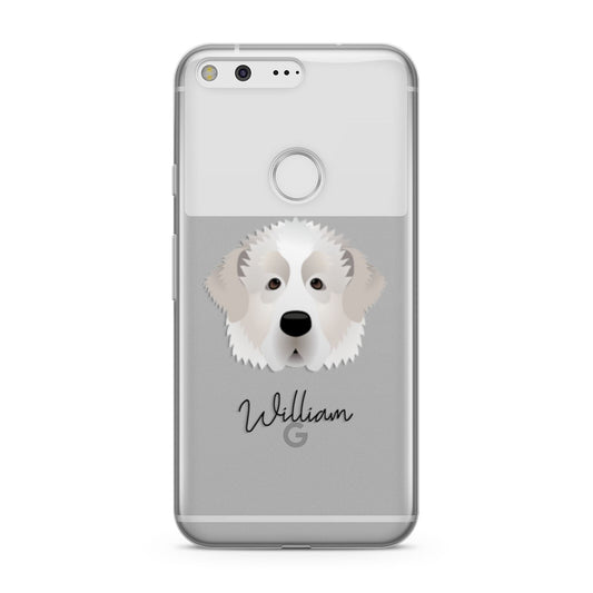 Pyrenean Mastiff Personalised Google Pixel Case