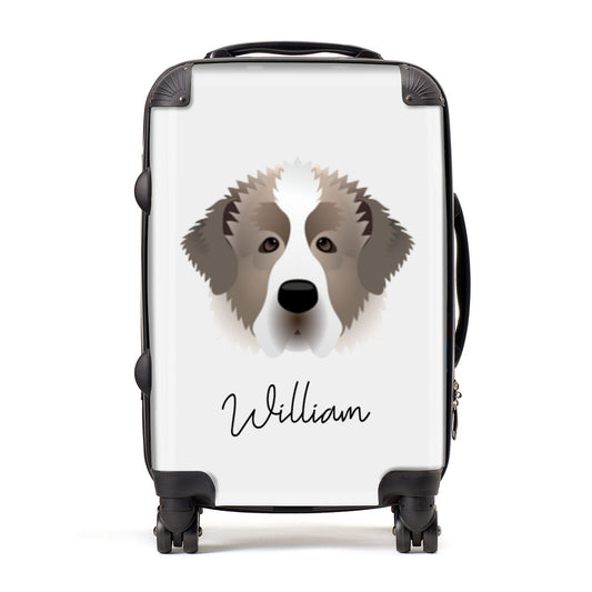 Pyrenean Mastiff Personalised Suitcase
