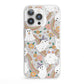 Rainbow Ghost iPhone 13 Pro Clear Bumper Case