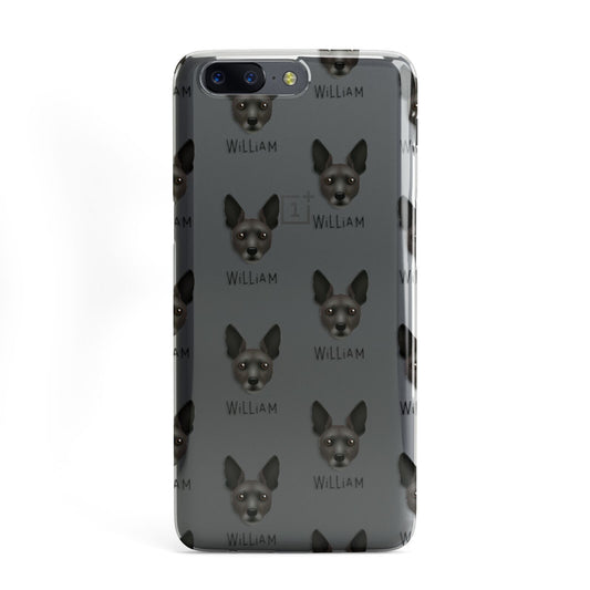 Rat Terrier Icon with Name OnePlus Case
