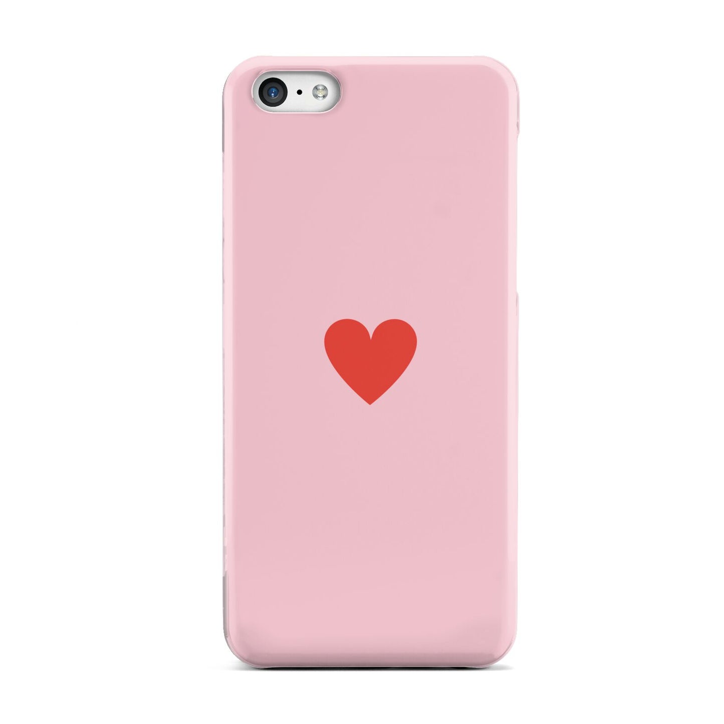 Red Heart Apple iPhone 5c Case