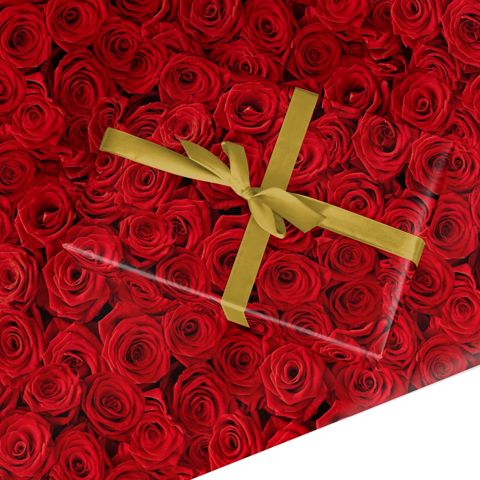 Opening Daji Red Gilding Paper Flowers Wrapping Paper Red - Temu
