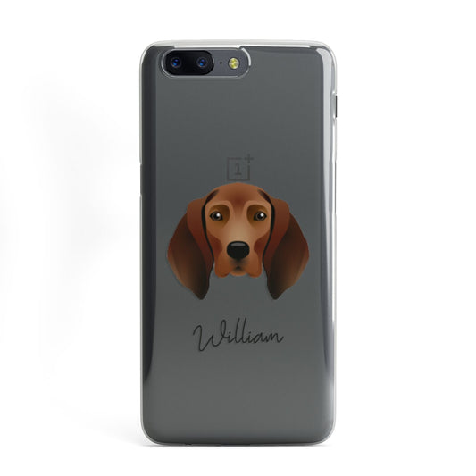 Redbone Coonhound Personalised OnePlus Case