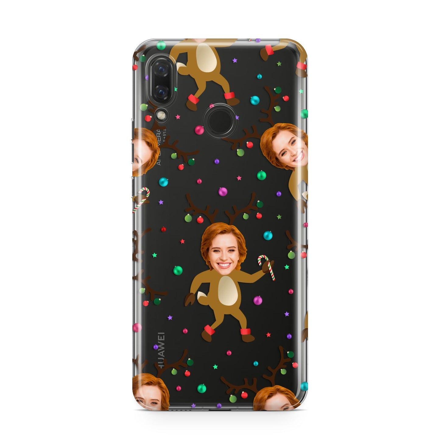 Reindeer Photo Face Huawei Nova 3 Phone Case