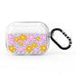 Retro Check Floral AirPods Pro Clear Case