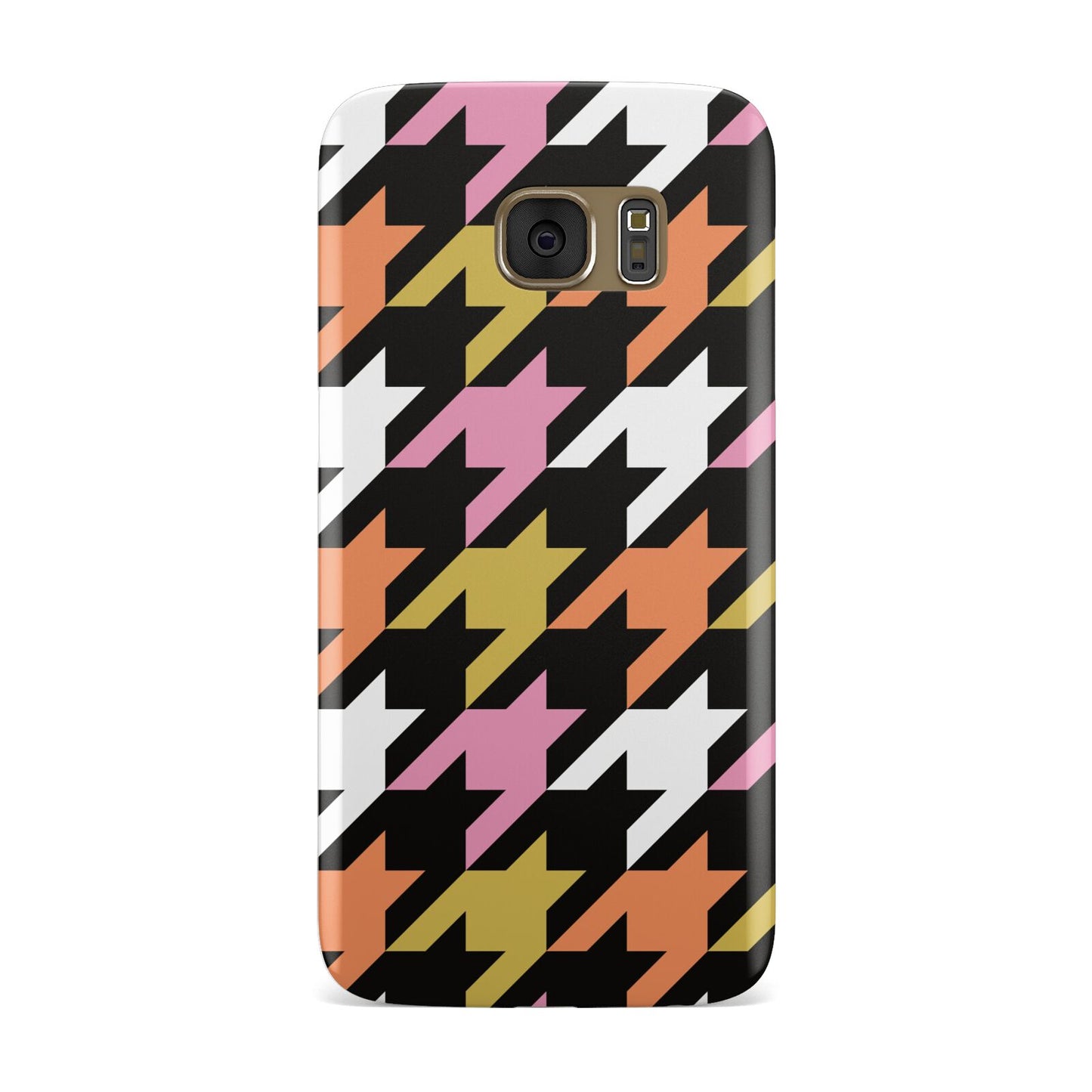 Retro Houndstooth Samsung Galaxy Case