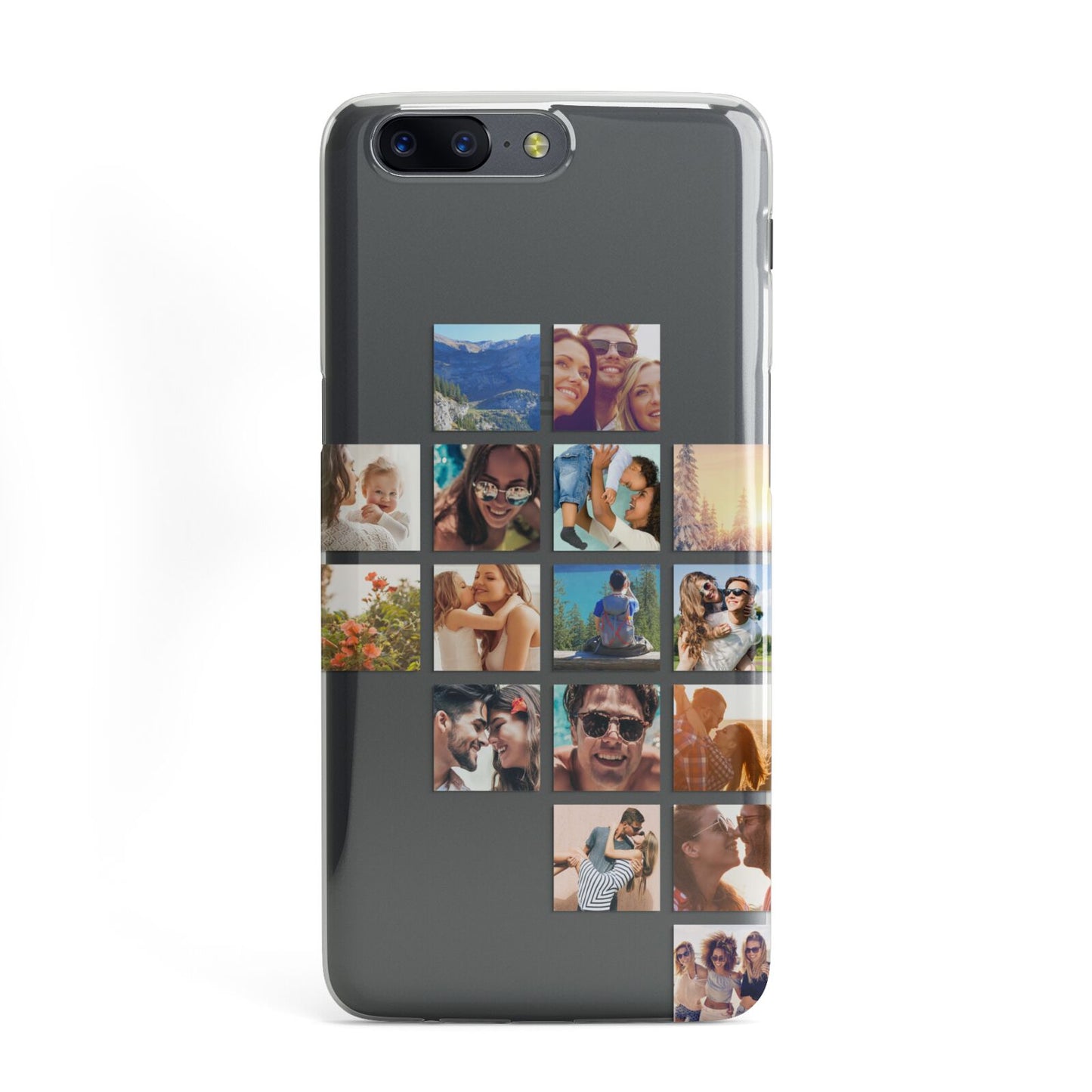 Right Diagonal Photo Montage Upload OnePlus Case