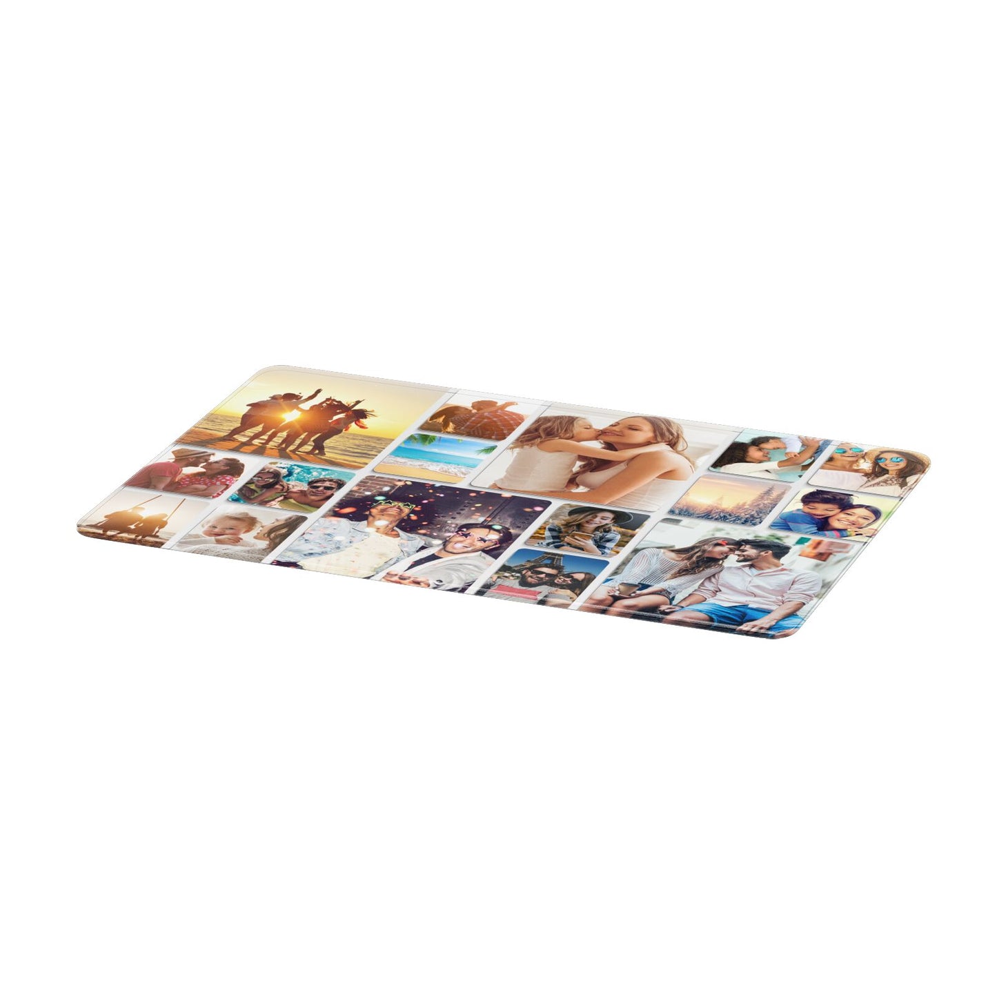 Round Edged Photo Montage Upload Apple MacBook Case Only