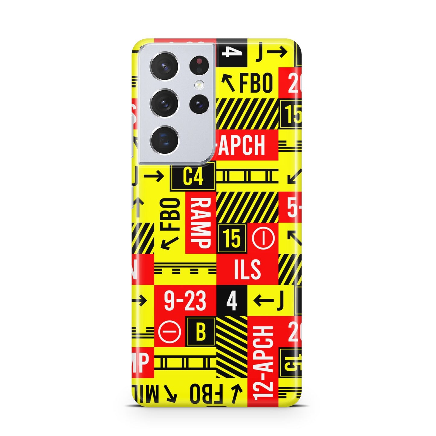 Runway Signs Samsung S21 Ultra Case