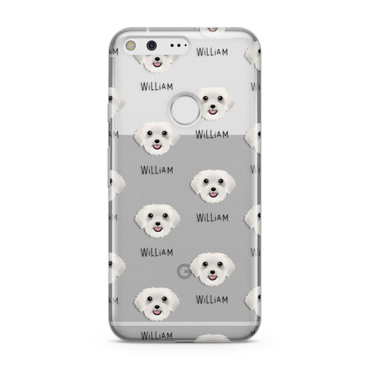 Schnoodle Icon with Name Google Pixel Case