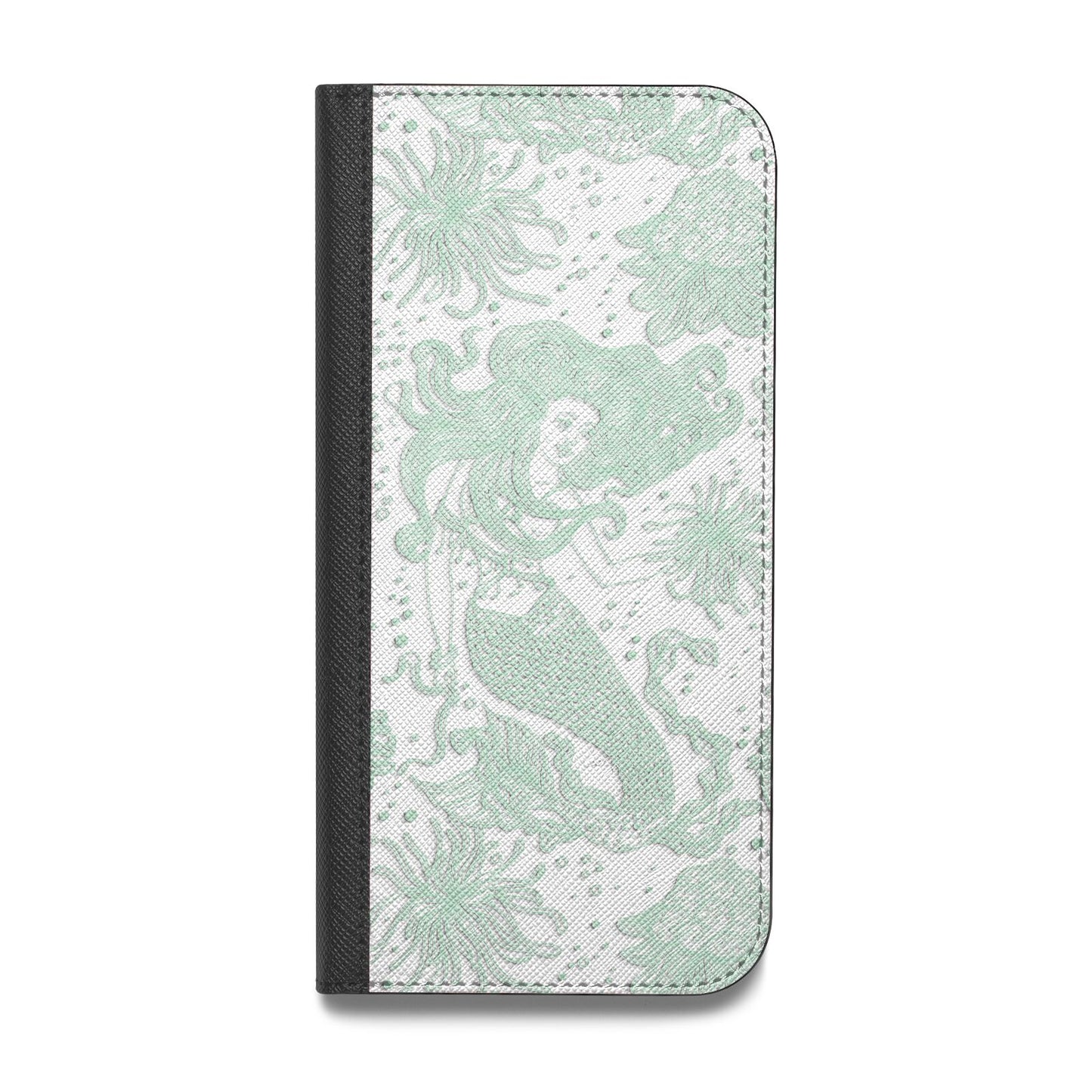 Sea Mermaid Vegan Leather Flip Samsung Case