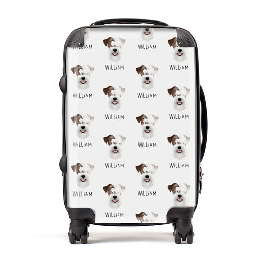 Sealyham Terrier Icon with Name Suitcase
