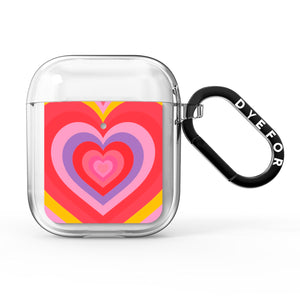 Seventies Heart AirPods Case
