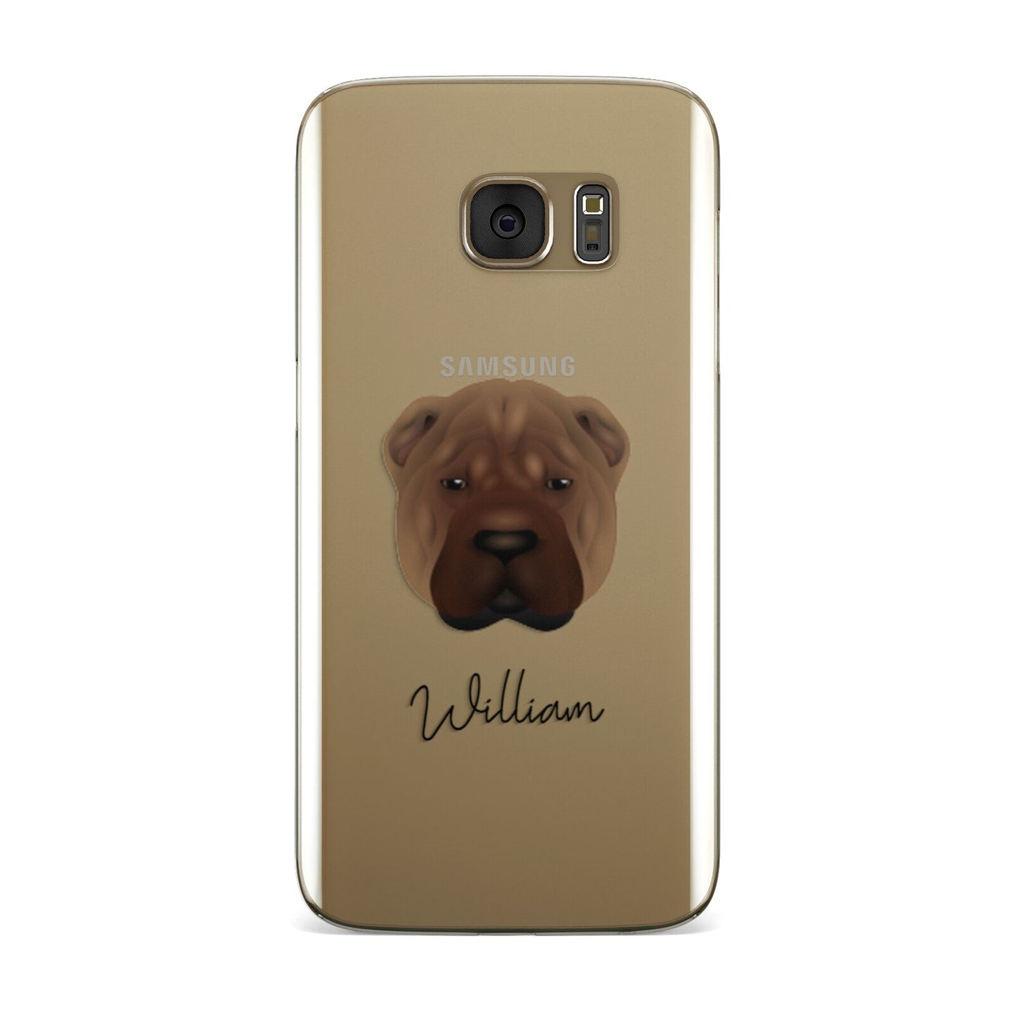 Shar Pei Personalised Samsung Galaxy Case