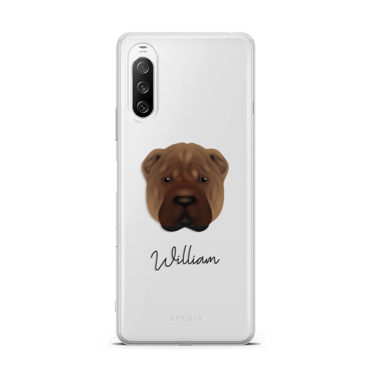 Shar Pei Personalised Sony Xperia 10 III Case