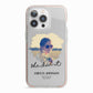 She Did It Graduation Photo with Name iPhone 13 Pro TPU Impact Case with Pink Edges