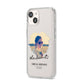 She Did It Graduation Photo with Name iPhone 14 Clear Tough Case Starlight Angled Image