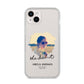 She Did It Graduation Photo with Name iPhone 14 Plus Clear Tough Case Starlight