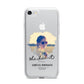 She Did It Graduation Photo with Name iPhone 7 Bumper Case on Silver iPhone