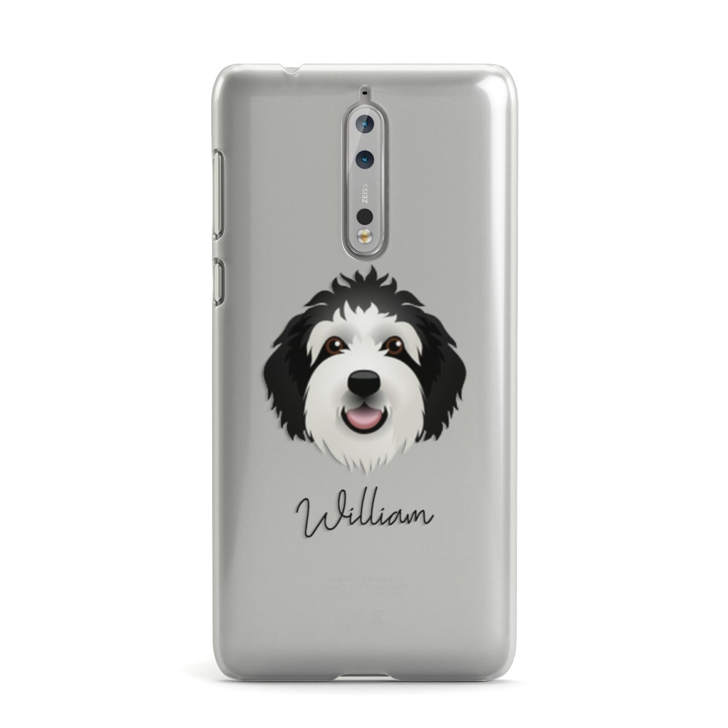 Sheepadoodle Personalised Nokia Case