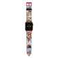 Six Photo Apple Watch Strap with Red Hardware
