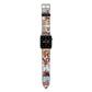 Six Photo Apple Watch Strap with Silver Hardware