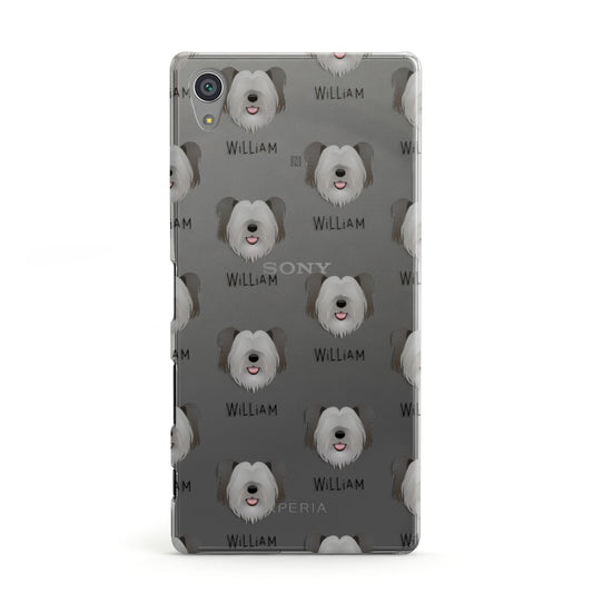 Skye Terrier Icon with Name Sony Xperia Case