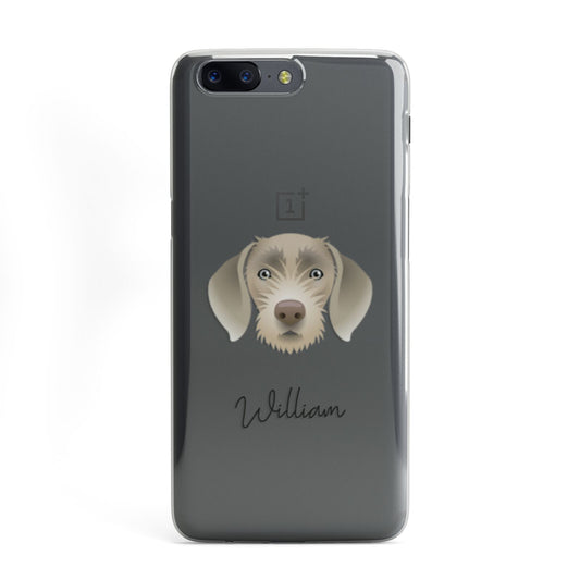 Slovakian Rough Haired Pointer Personalised OnePlus Case
