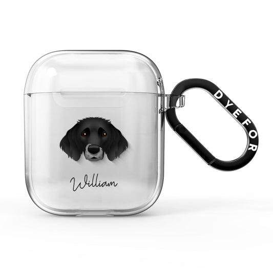 Small Munsterlander Personalised AirPods Clear Case