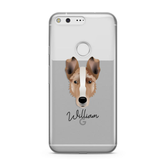 Smooth Collie Personalised Google Pixel Case