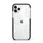 Snowflake Apple iPhone 11 Pro in Silver with Black Impact Case