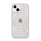 Snowflake iPhone 14 Glitter Tough Case Starlight