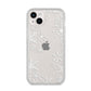 Snowflake iPhone 14 Plus Clear Tough Case Starlight