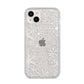 Snowflake iPhone 14 Plus Glitter Tough Case Starlight