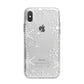 Snowflake iPhone X Bumper Case on Silver iPhone Alternative Image 1