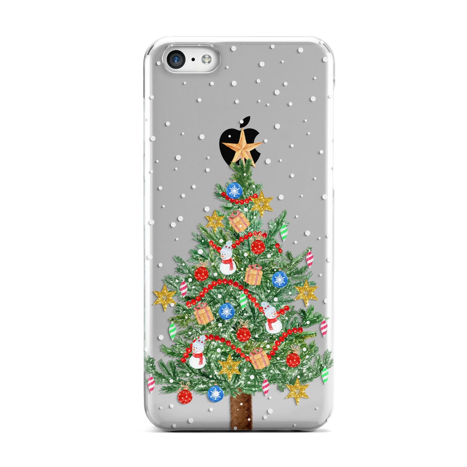 Sparkling Christmas Tree Apple iPhone 5c Case