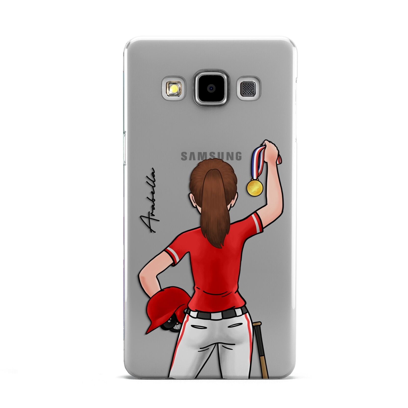 Sports Girl Personalised Samsung Galaxy A5 Case