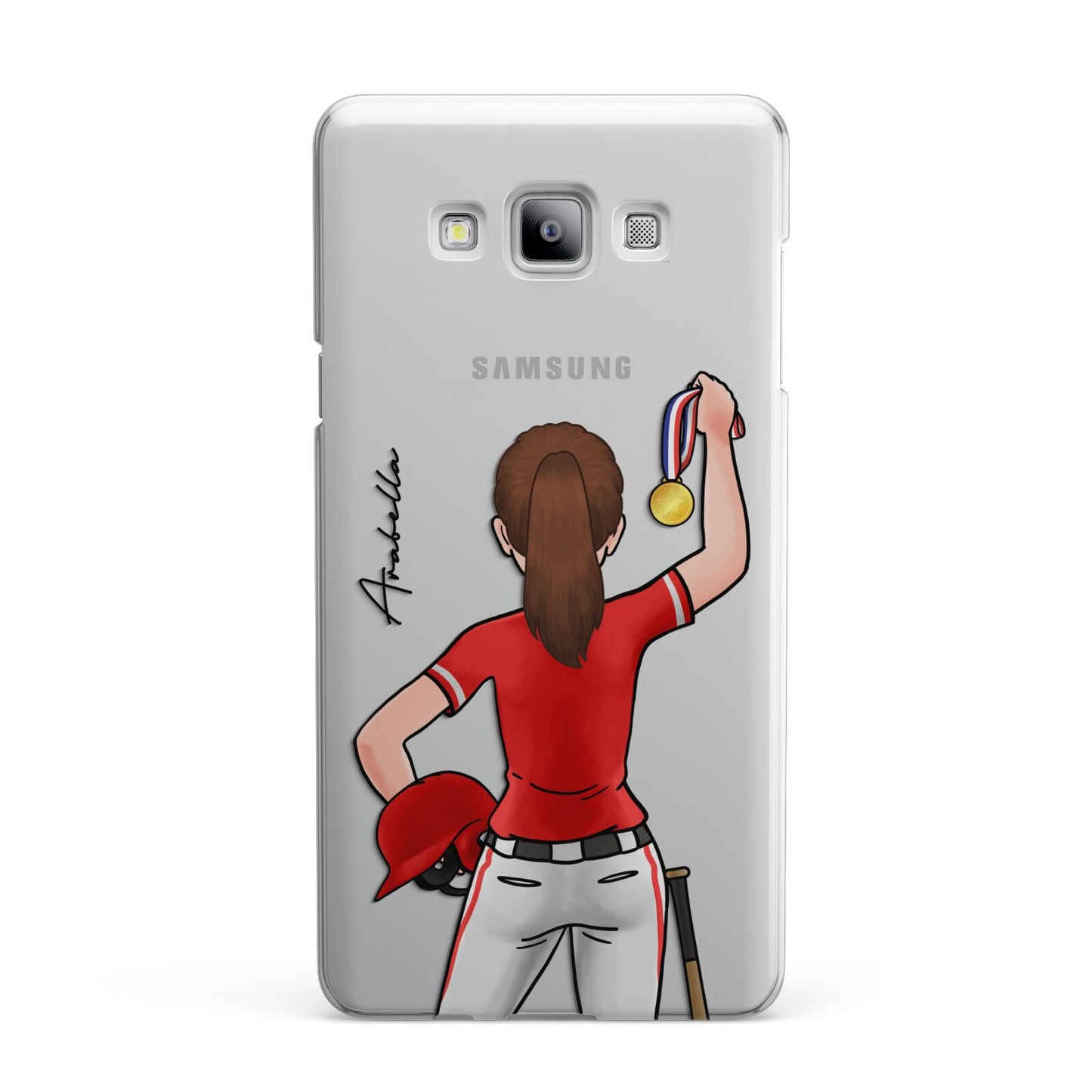 Sports Girl Personalised Samsung Galaxy A7 2015 Case