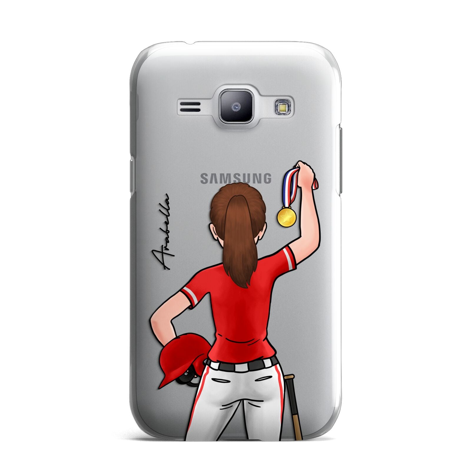 Sports Girl Personalised Samsung Galaxy J1 2015 Case
