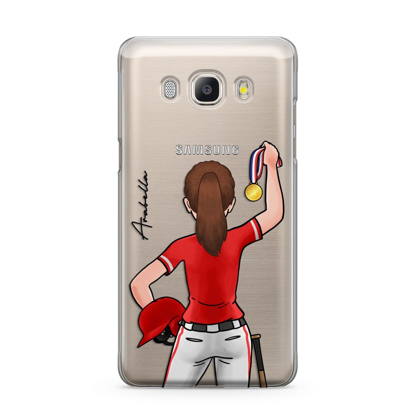 Sports Girl Personalised Samsung Galaxy J5 2016 Case
