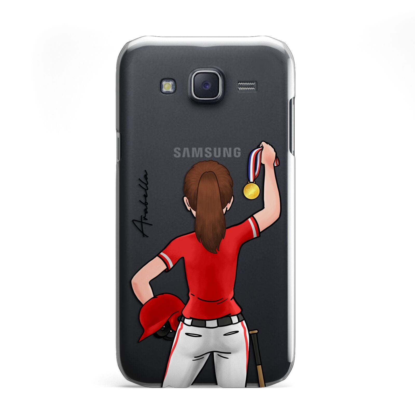 Sports Girl Personalised Samsung Galaxy J5 Case