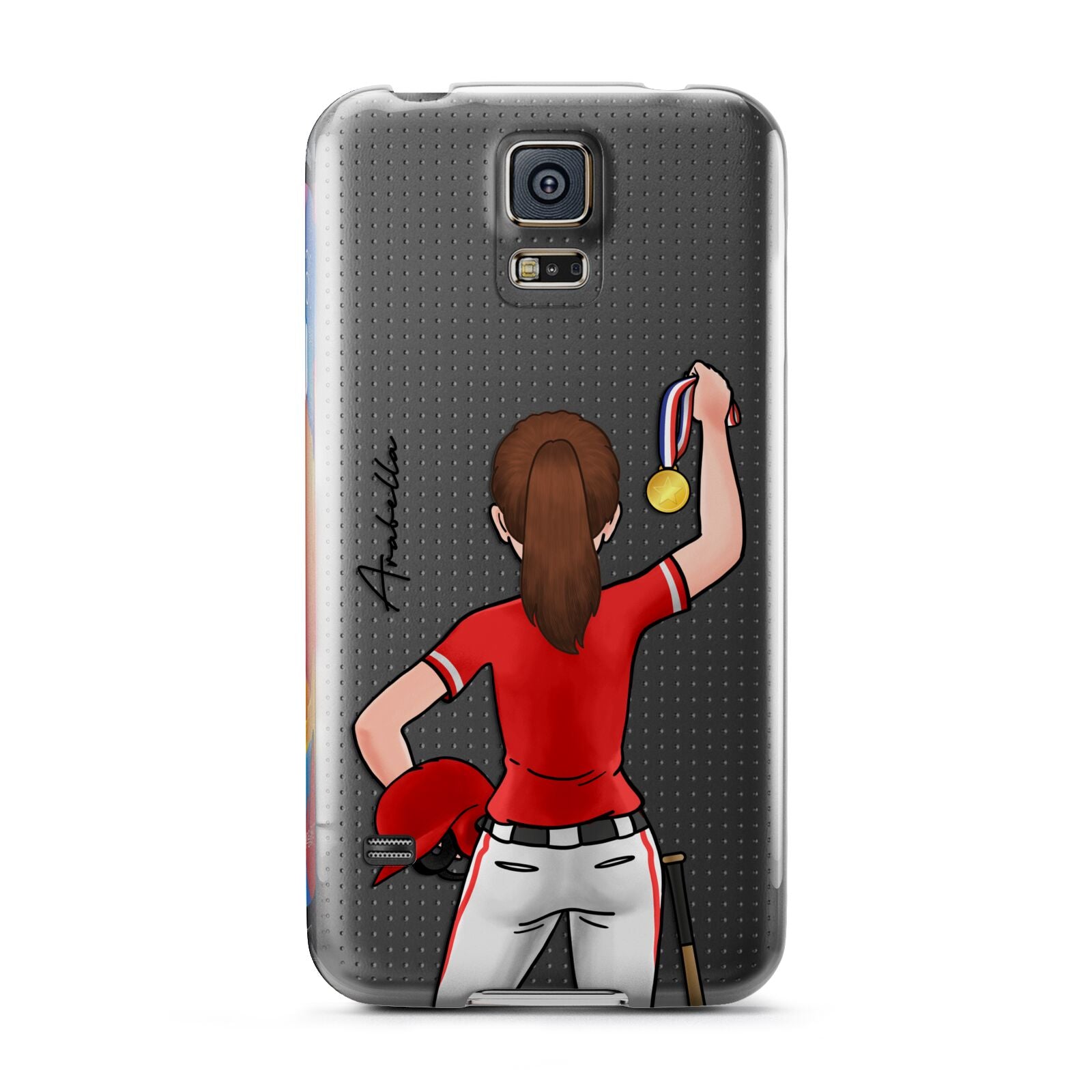 Sports Girl Personalised Samsung Galaxy S5 Case